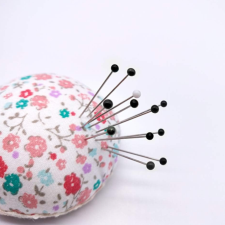 250 Black Glass-Head Fabric Positioning Pins