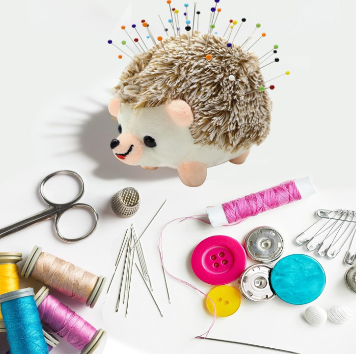 1 Hedgehog-Shaped Pincushion/Storage Holder - Image 2